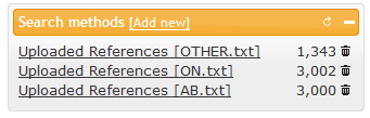 Image showing options for selecting your region.