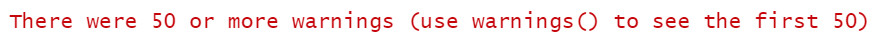 Image of generic warning alert message.
